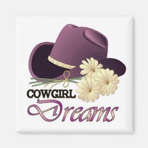 CowGirl Dreams MAGNET Magneet