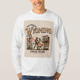 Cowgirl Dreams T-shirt ontwerp