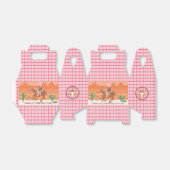 Cowgirl en paard Verjaardagsfeest Bedankdoosjes (Uitgevouwen)