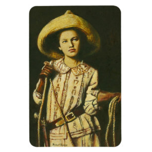 Cowgirl Flexible Magnet Magneet