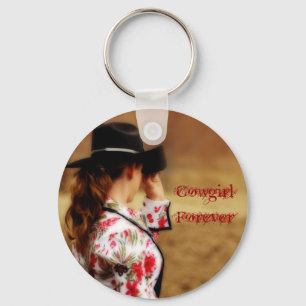 Cowgirl Forever Sleutelhanger