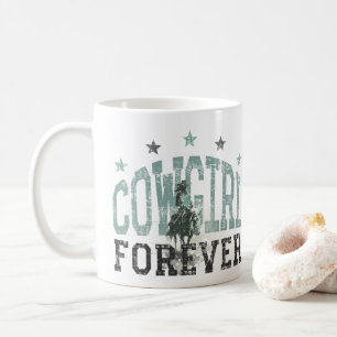Cowgirl Forever Western Trendy Koffiemok