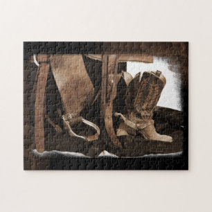 Cowgirl Gear Puzzles Legpuzzel