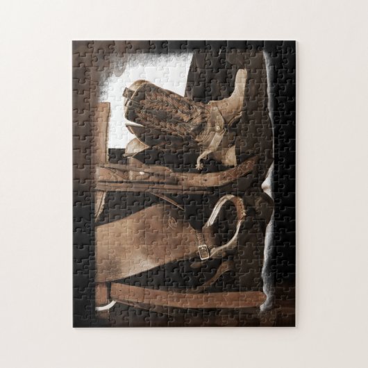 Cowgirl Gear Puzzles Legpuzzel (Verticaal)