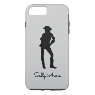 Cowgirl gepersonaliseerde naam iPhone 8 plus / 7 plus hoesje