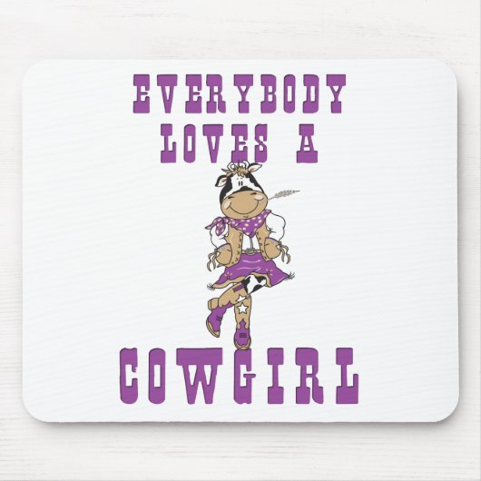 CowGirl Gifts Muismat (Voorkant)