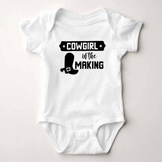 Cowgirl in de maak romper (Voorkant)