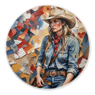 Cowgirl, "J'Ai Compris Ça." Poignée de Tiroir