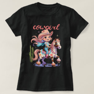Cowgirl Joyride – Westers avontuur met gespikkelde T-shirt