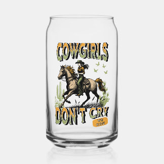 Cowgirl Koffie Glas Kan
