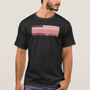 Cowgirl L E Koe Meisje Paard Ruitersport Bruin Cow T-shirt