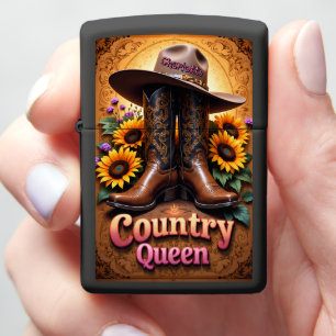 Cowgirl Laarzen Zonnebloem Country Queen