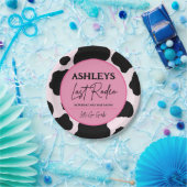 Cowgirl Laatste Rodeo Persoonlijke Feestborden Papieren Bordje (Feest)