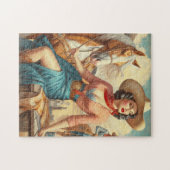 Cowgirl Legpuzzel (Horizontaal)