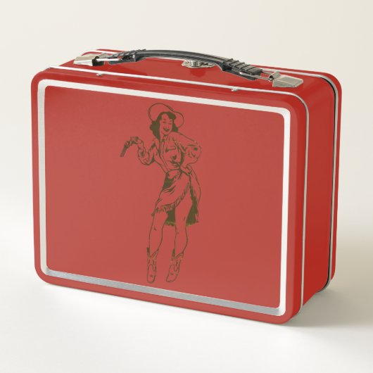 Cowgirl Lunchbox (Achterkant)