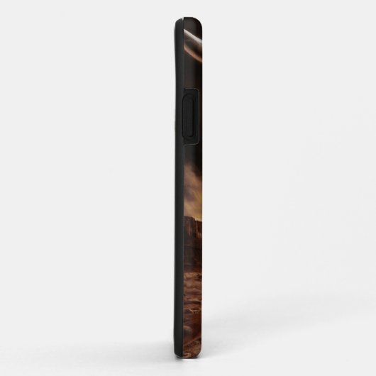  cowgirl met Koe schedel Case-Mate iPhone Case (Achterkant/rechts)