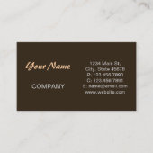 cowgirl mode zuidwestelijk leer visitekaartje (Voorkant)