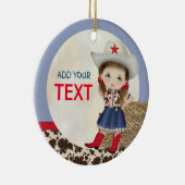 Cowgirl Ornament (Rechts)