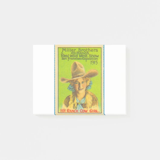 cowgirl post-it® notes (Voorkant)