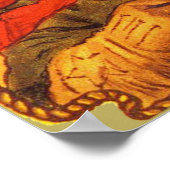 Cowgirl "Queen of the Ranch"-affiche Poster (Hoek)