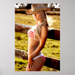 Cowgirl Ranch Poster