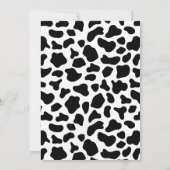 Cowgirl Rodeo Roundup Uitnodiging (Achterkant)