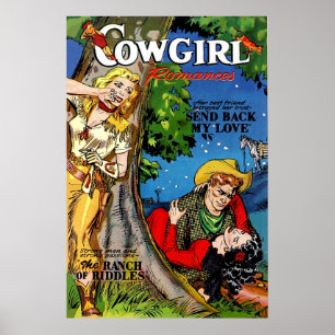 Cowgirl Romance De Betrayal Comics Poster