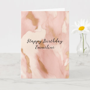 Cowgirl Roze Cream Bruin Goud Koeienhuid Kaart