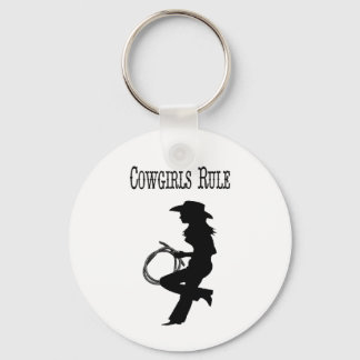 Cowgirl Rule Sleutelhanger