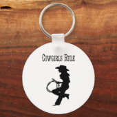 Cowgirl Rule Sleutelhanger (Voorkant)