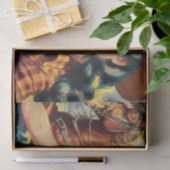 Cowgirl schilderij Tissuepapier (Geschenk)