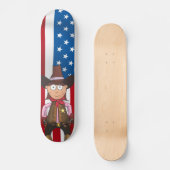 Cowgirl Skateboard (Voorkant)