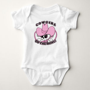 Cowgirl Skull Romper