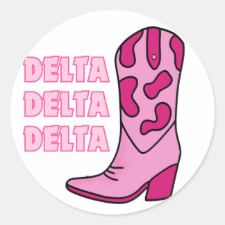 Cowgirl Sorority Sticker