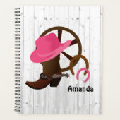 Cowgirl Specialized Rustic Planner (Voorkant)