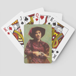 cowgirl spelkaarten pokerkaarten