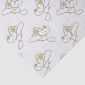 Cowgirl Tissuepapier (Detail)