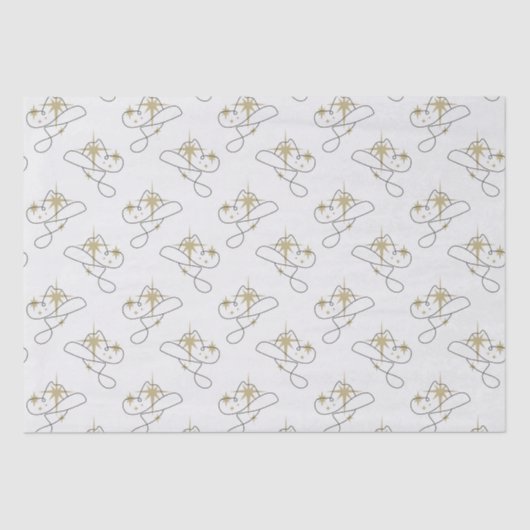 Cowgirl Tissuepapier (Voorkant)