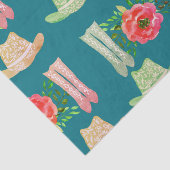 Cowgirl Tissuepapier (Detail)