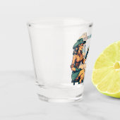 Cowgirl Vrienden Drink Shots Custom Shot Glas (Links)