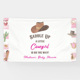 Cowgirl Western Rodeo Wild West Baby shower Spandoek
