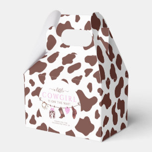 Cowgirl Wild West Rodeo Western meisje Baby shower Bedankdoosjes