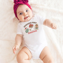 Cowgirl's eerste kerst T-shirt