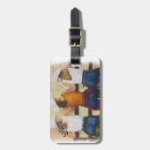 COWGIRLS GEPERSONALISEERD BAGAGELABEL (Voorkant verticaal)