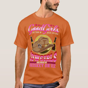 Cowgirls zijn gemaakt van ijs t-shirt