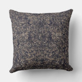 Cowhide Imprimer Scatter Lancer Coussin (Verso)