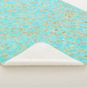 Cowhide Sky Sherpa Deken (3/4)