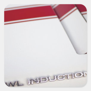 Cowl Inductie door Chevrolet Vierkante Sticker