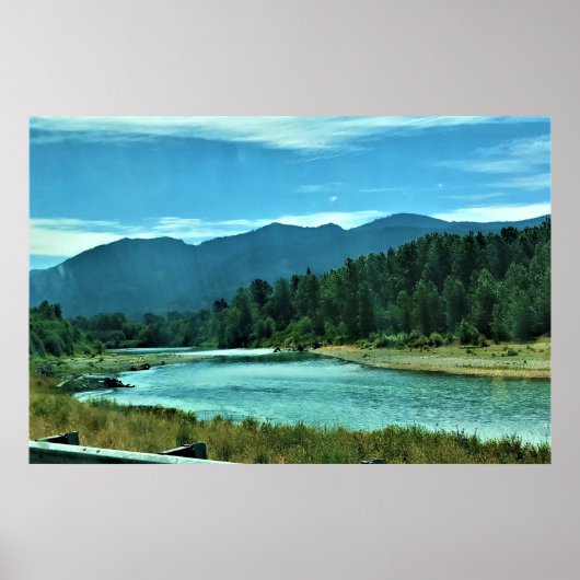 Cowlitz River, Randle, Washington Poster (Voorkant)