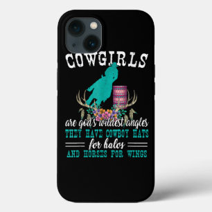 Cowmeiden zijn goden Wildest Angels Horse Barrel R iPhone 13 Hoesje